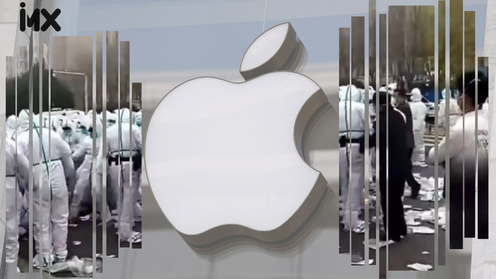 Disturbios por severas restricciones de COVID en la principal fábrica de Apple