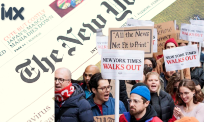 Trabajadores sindicalizados de New York Times se van a huelga