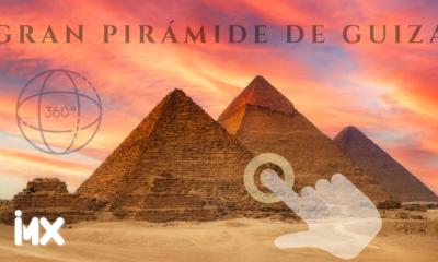 ¡Visita las pirámides egipcias desde la comodidad de tu hogar!