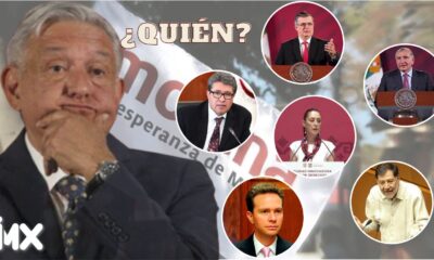 AMLO, presidenciables, Claudia Sheimbaum, Marcelo Ebrard, Adán Augusto, Ricardo Monreal, Fernández Noroña, Manuel Velasco