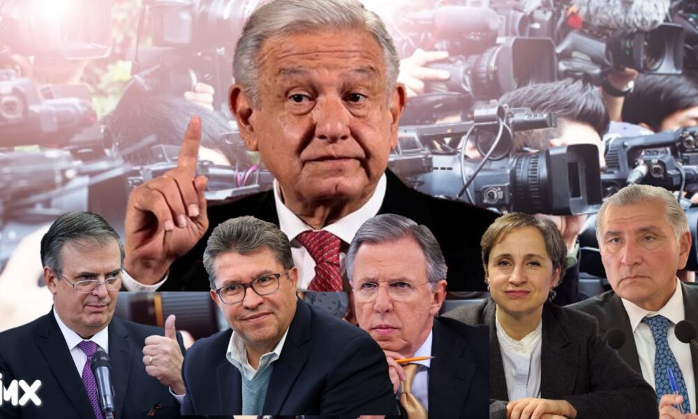 ¿Quiénes son los aspirantes que han dado entrevistas a medios adversarios a la 4T ?