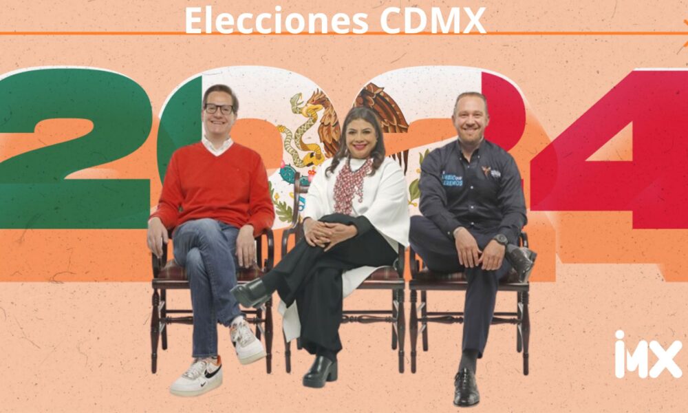 Clara Brugada, Chertorivsky y Santiago Taboada